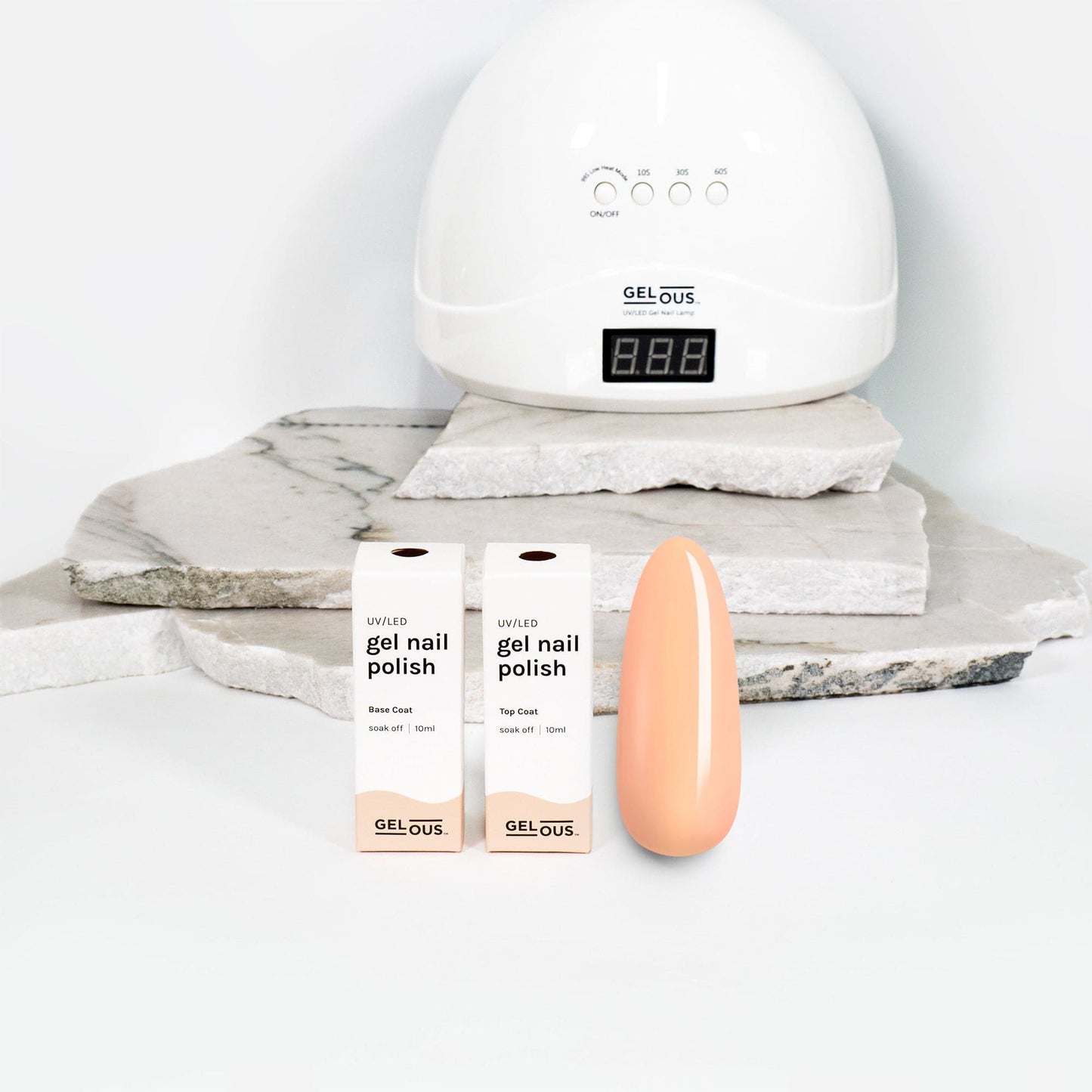 Gelous gel nail polish Sweet Nectar Basic Pack - photographed in New Zealand