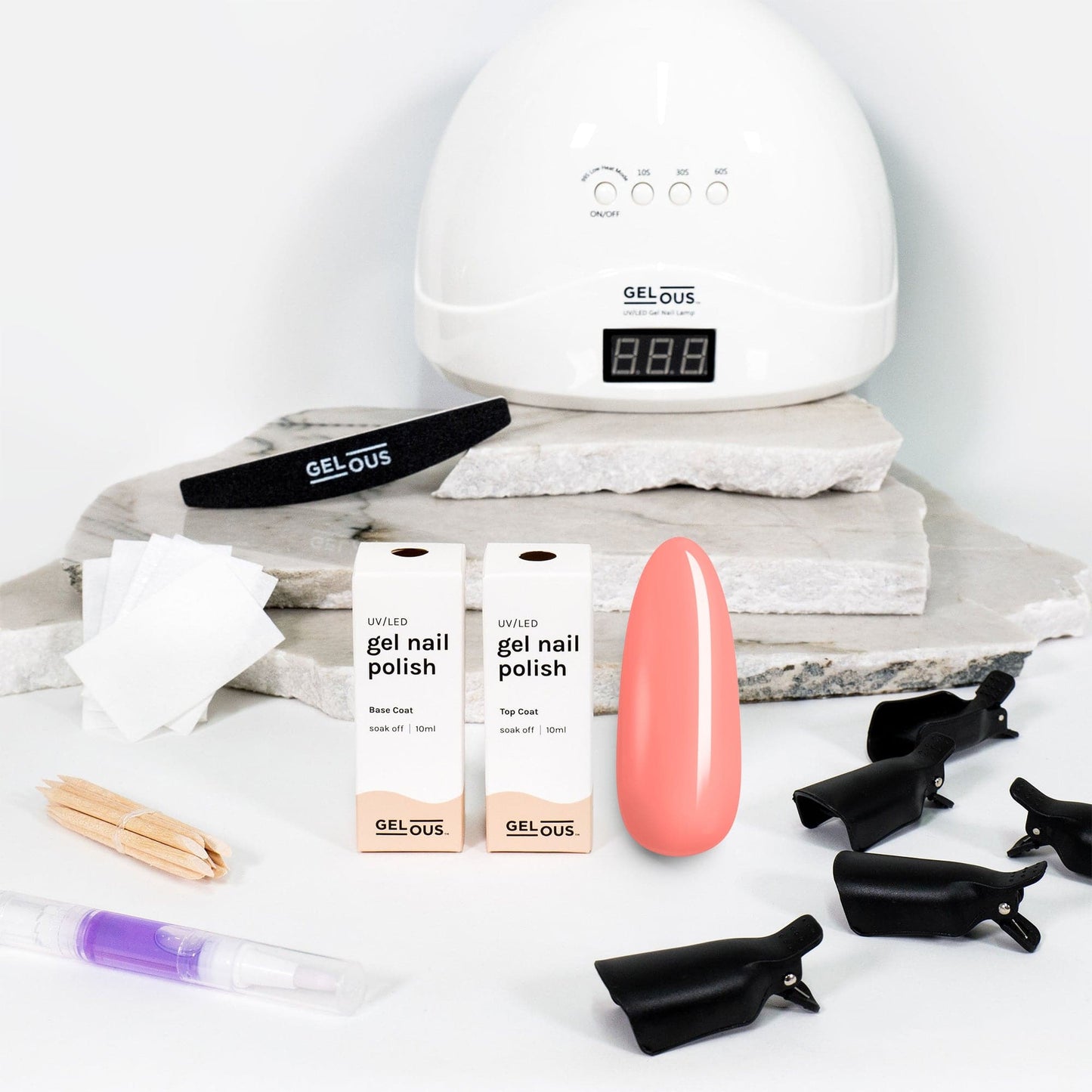 Gelous gel nail polish Tropic Like It's Hot Starter Pack - photographed in New Zealand