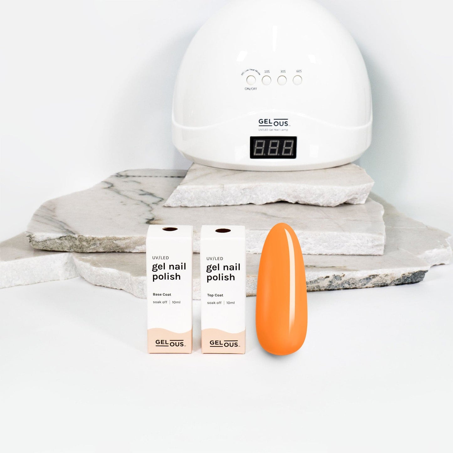 Gelous gel nail polish Tropical Punch Basic Pack - photographed in New Zealand