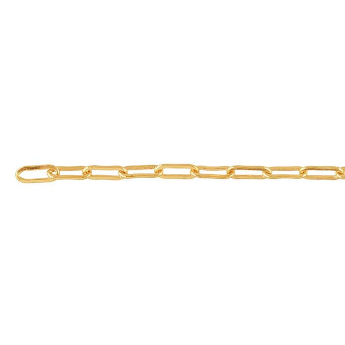 Permanent Jewelry 14k Goldfill Chain Bracelet - Paperclip