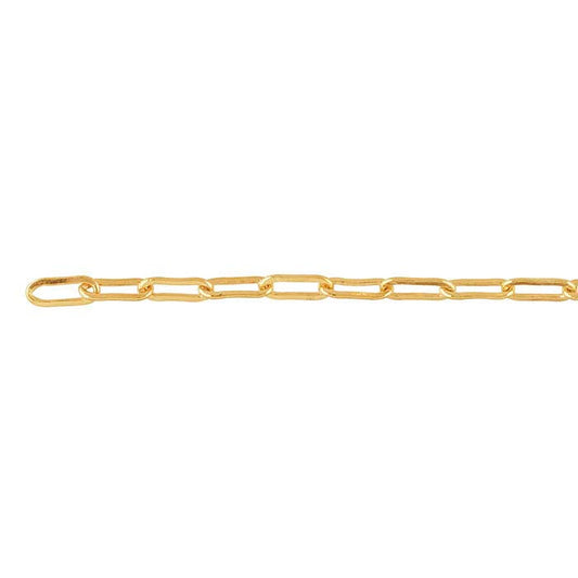 Permanent Jewelry 14k Goldfill Chain Bracelet - Paperclip