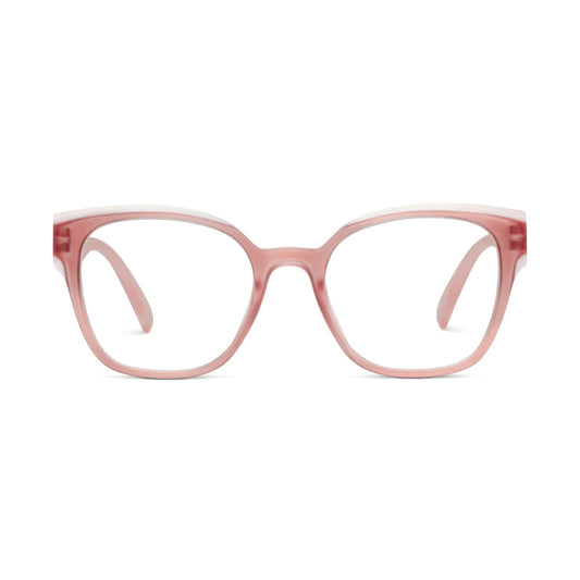 Peepers Readers If You Say So frame in Pink front view