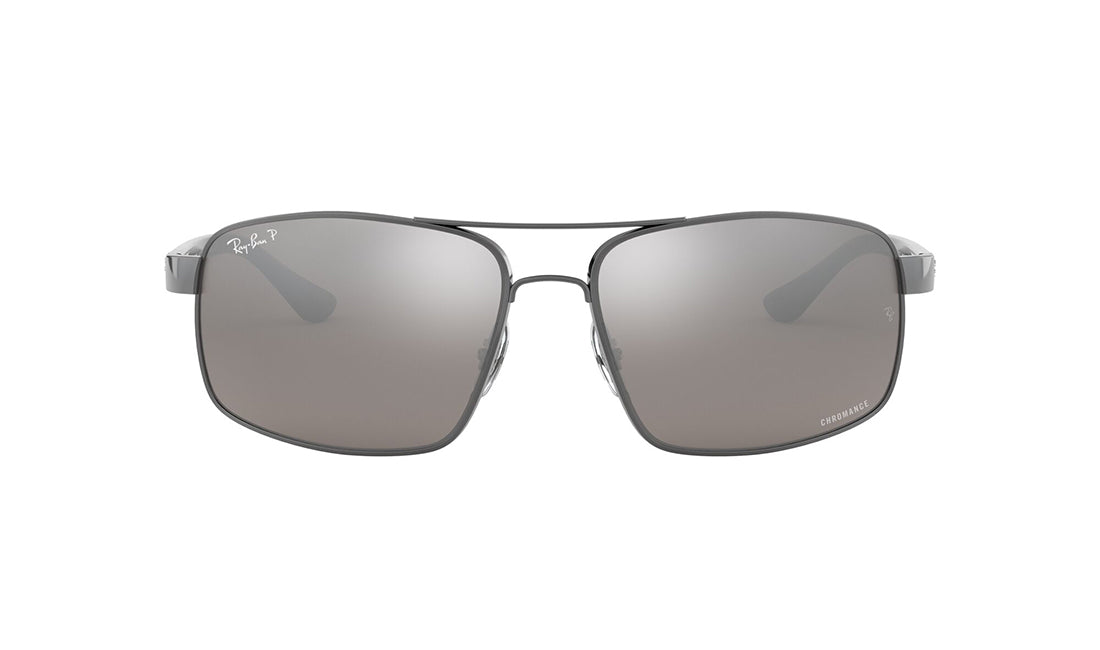 Sunglasses Rayban 3604CH (Polarized) Black, Grey, Large, Mens, Metal, Polarized, Prescription, Rayban, Rectangle, Sunglasses