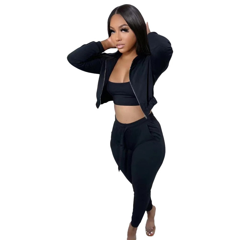 3 Piece Tracksuit Sets