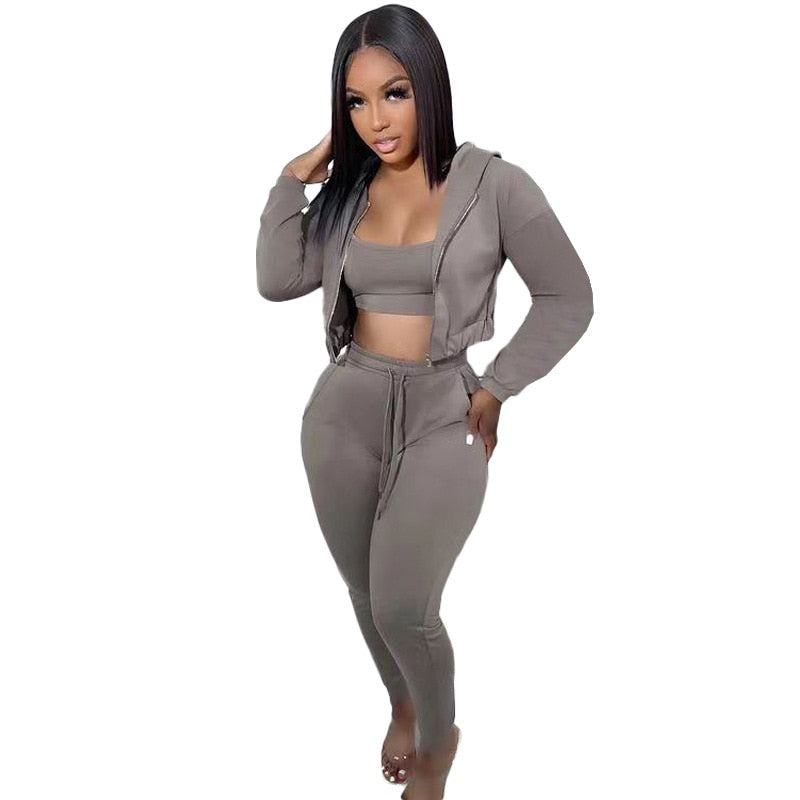 3 Piece Tracksuit Sets
