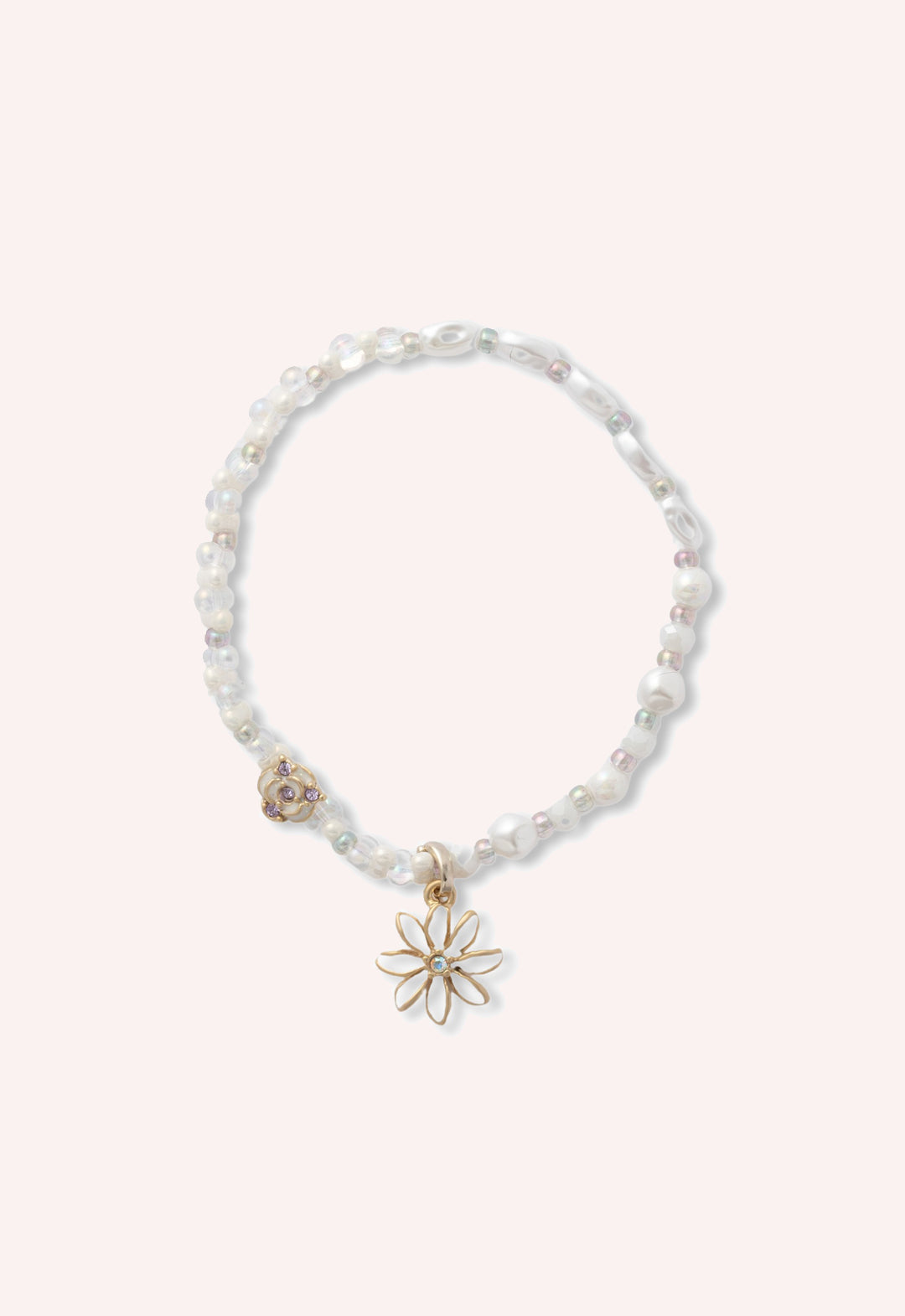 Flower Pearl Bracelet