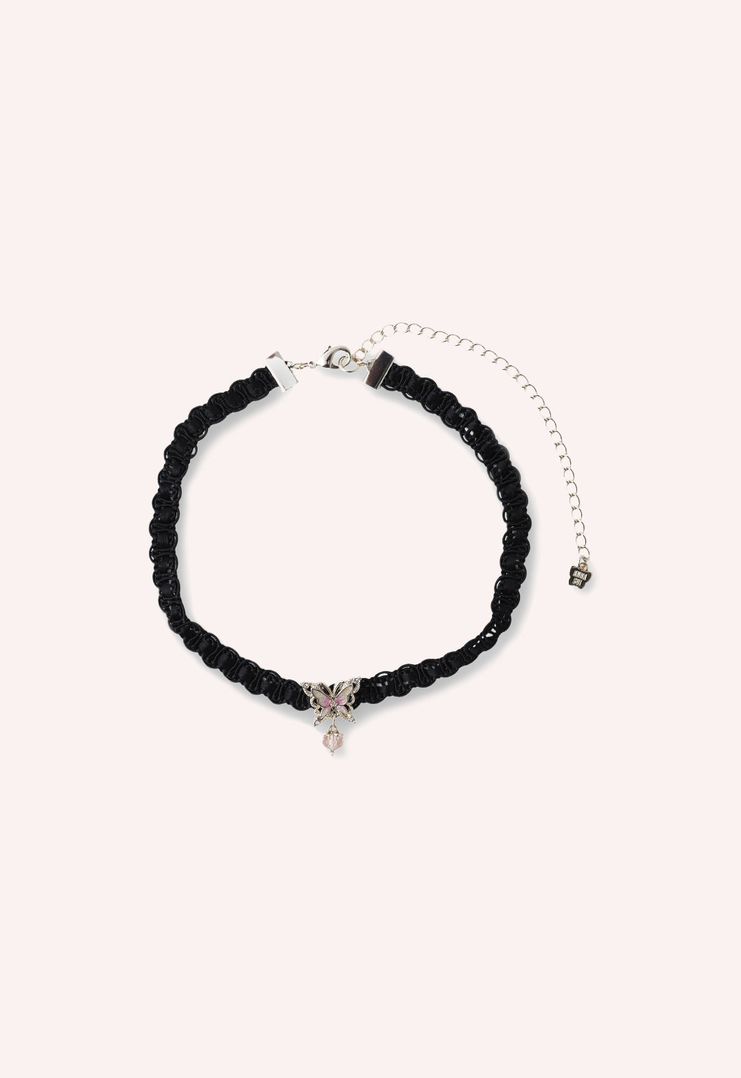 Beaded Butterfly Choker