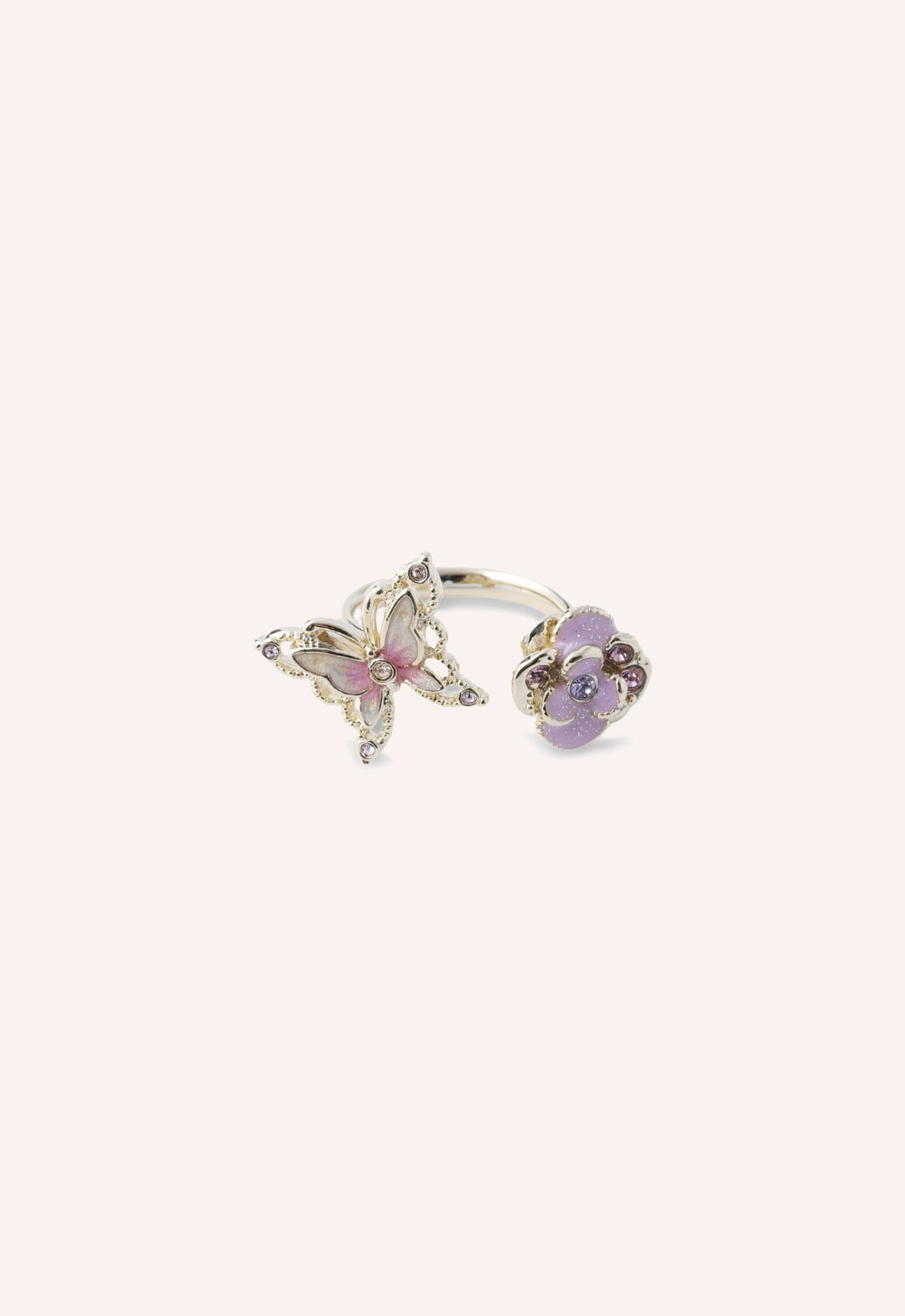 Butterfly Rose Ring