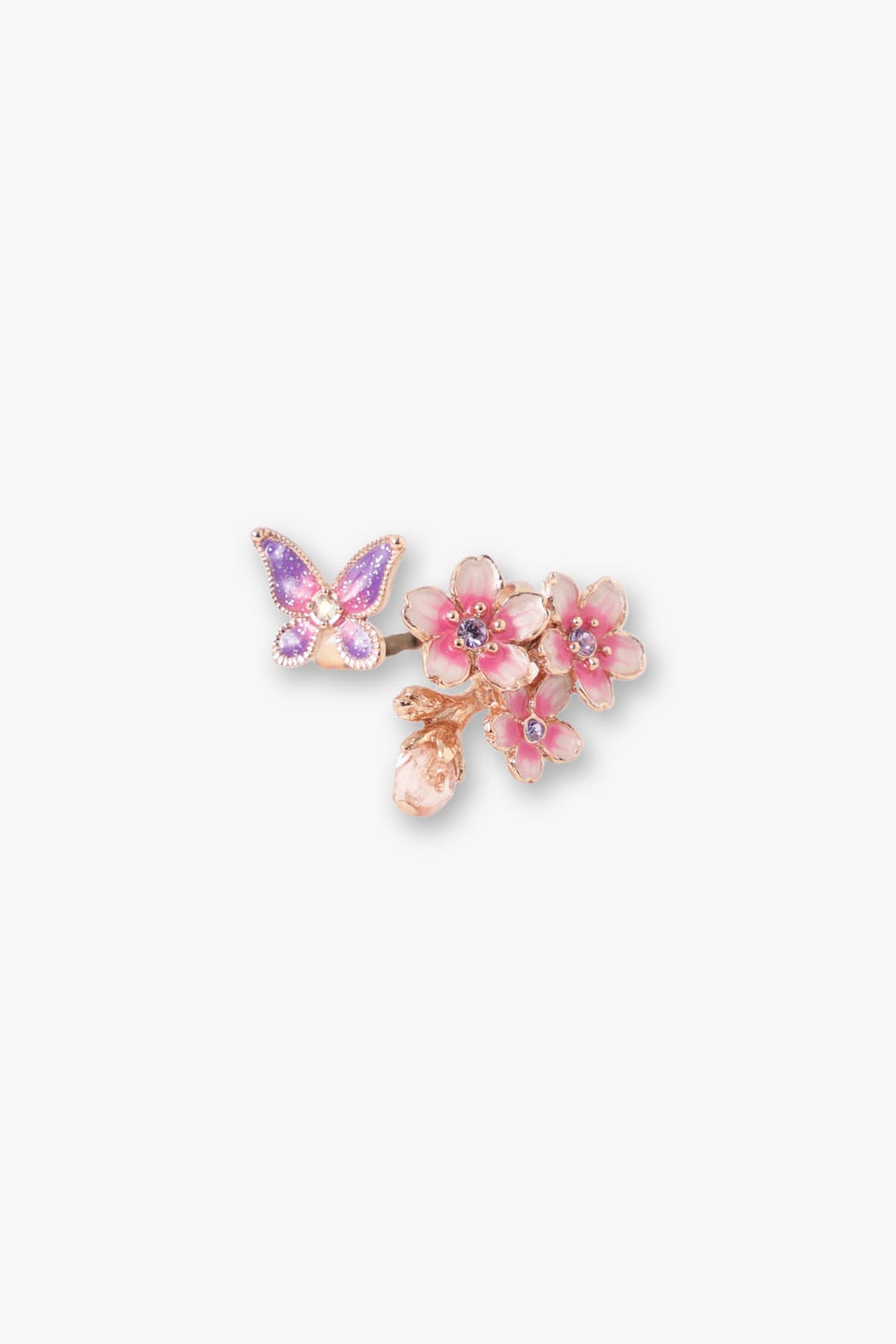 Butterfly Cherry Blossom Ring