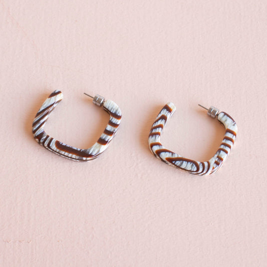 Square Hoops in Canyon