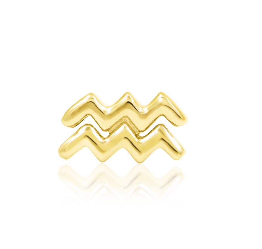 Piercing Earring Zodiac Sign