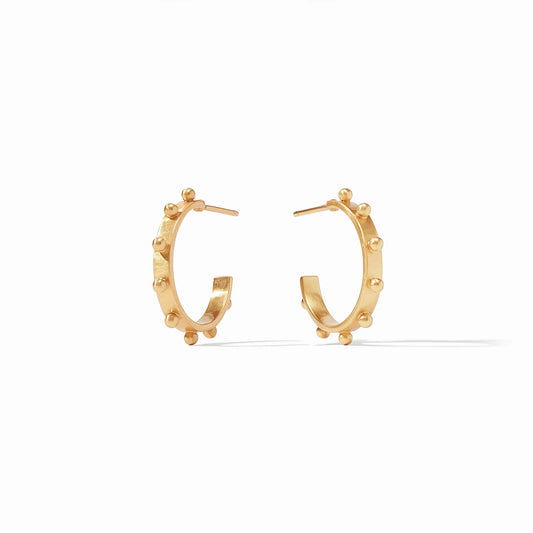 Julie Vos SoHo Hoop Gold Small Earrings