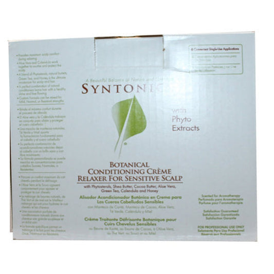 Syntonics Botanical Creme Relaxer For Sensitive Scalp 6app