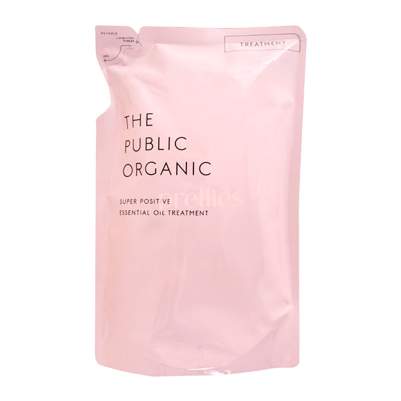 THE PUBLIC ORGANIC Super Positive Essential Oil Treatment (Frankincense & Lemongrass) (Refill) 400ml
