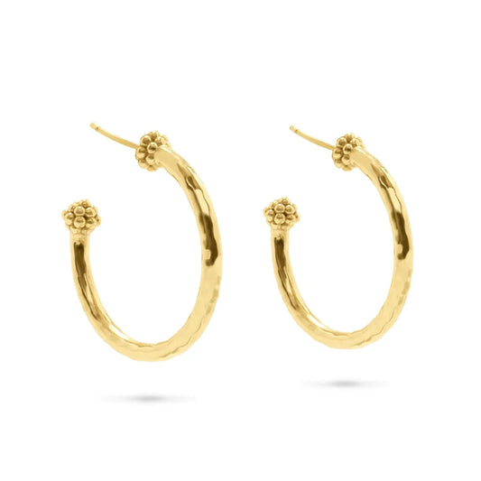 Capucine De Wulf Berry Medium Hoop Earrings