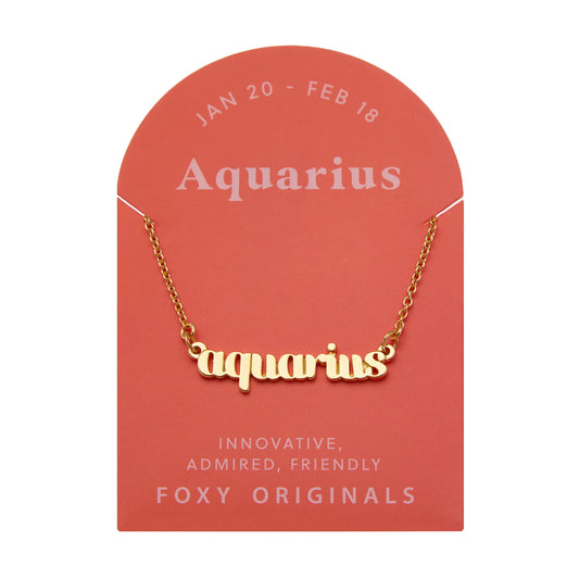 Foxy Originals Zodiac Necklace