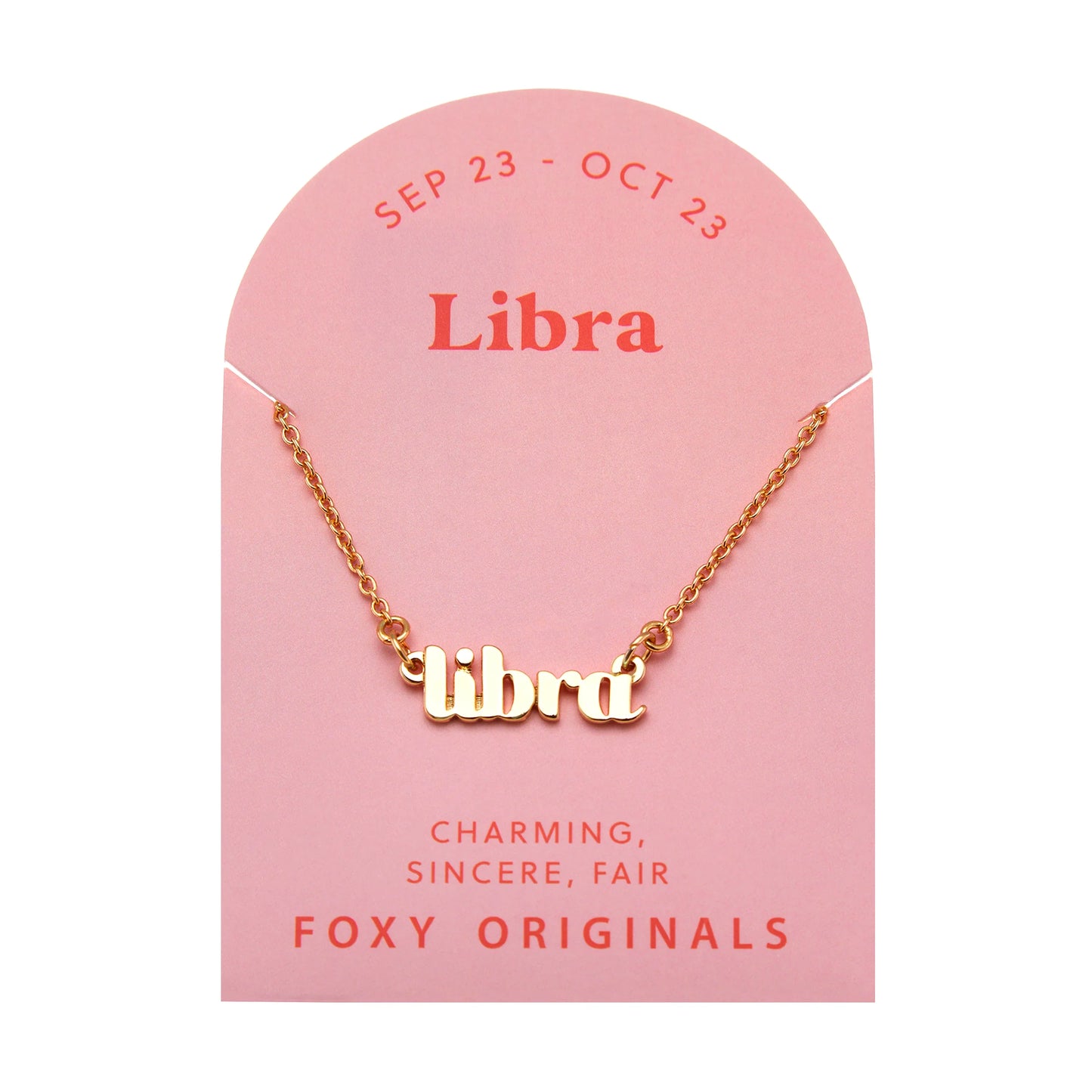 Foxy Originals Zodiac Necklace