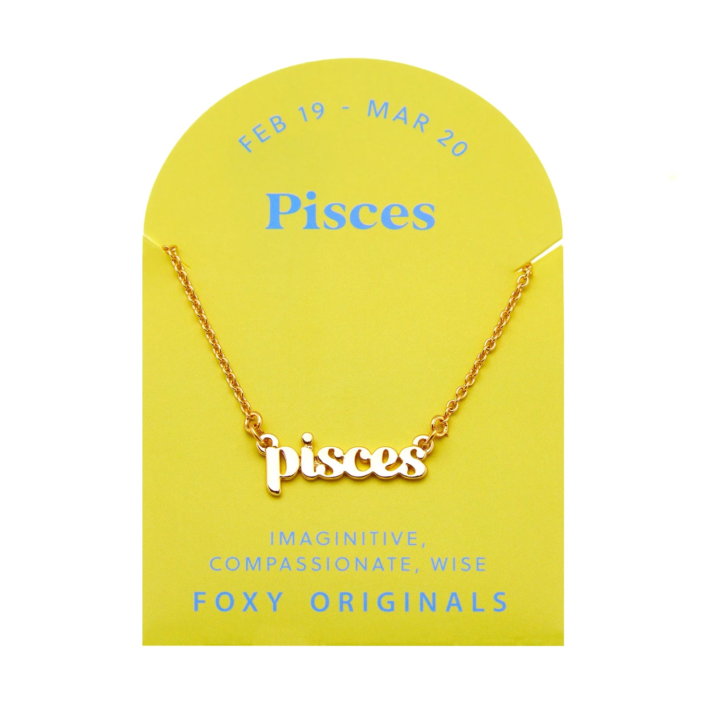 Foxy Originals Zodiac Necklace