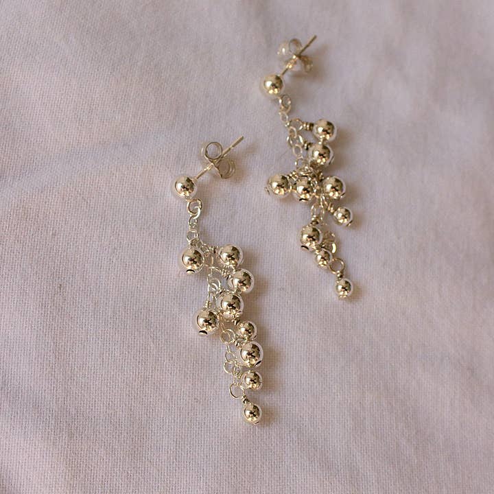 Silver Dust Earrings