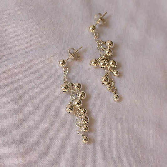 Silver Dust Earrings