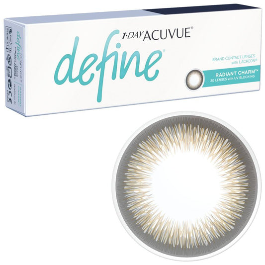 Acuvue Define Radiant Charm 1 Day Contact Lenses 30 Pack