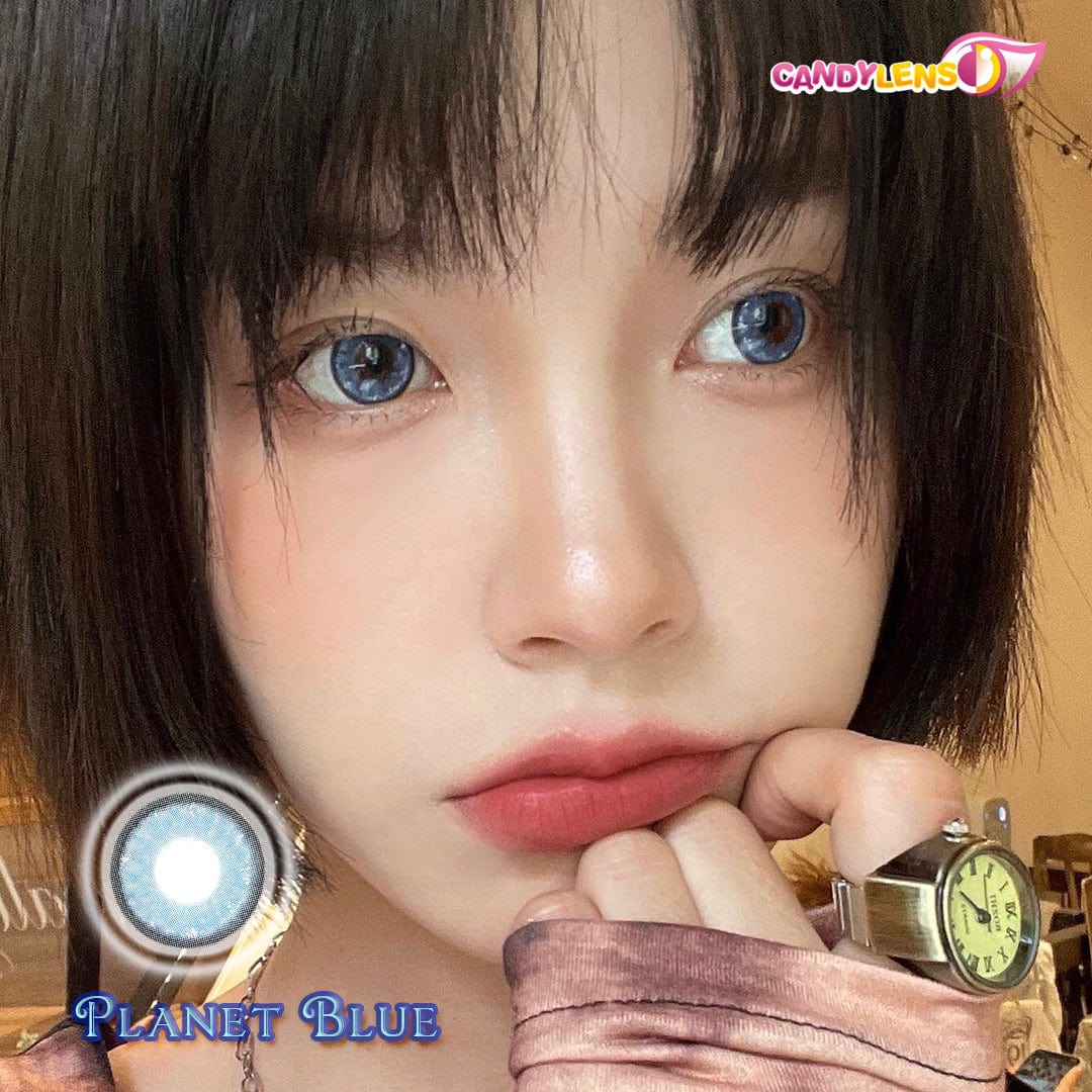 Planet Blue Color Contacts