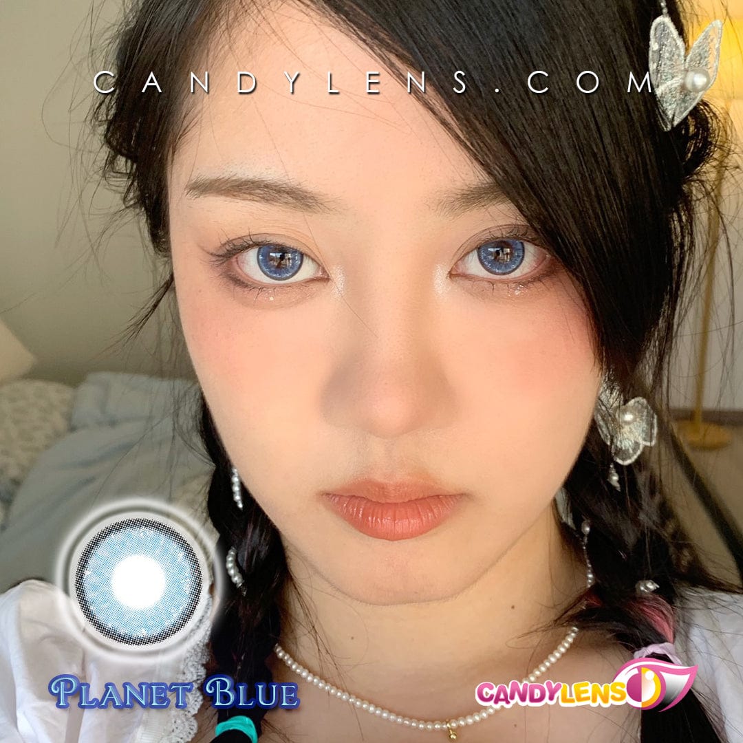 Planet Blue Color Contacts