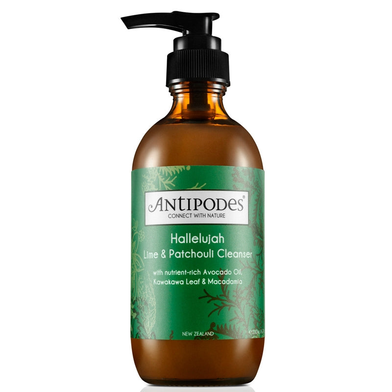 Antipodes Hallelujah Lime & Patchouli Cleanser & Makeup Remover 200ml