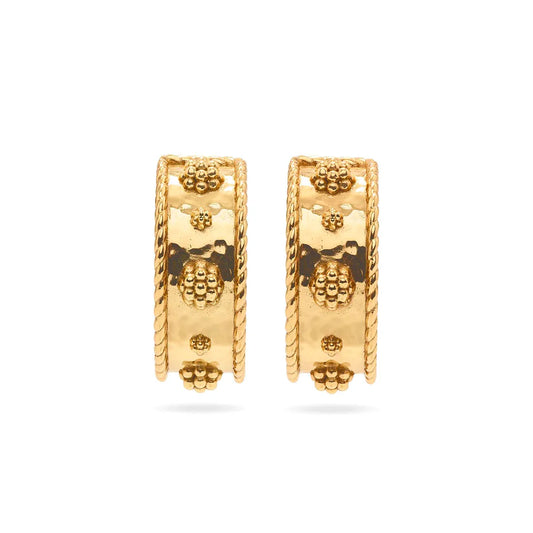 Capucine de Wulf Berry Classic Small Hoop Earrings - Gold
