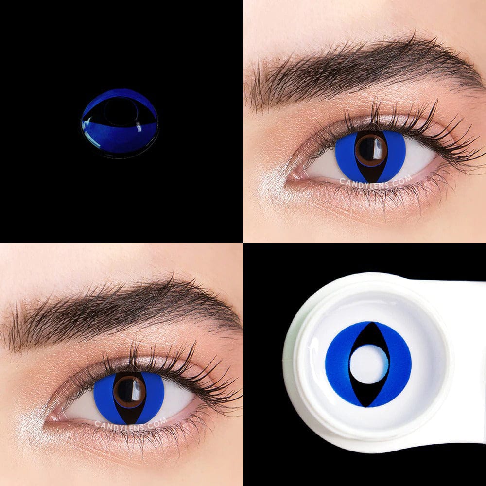 Catwoman Cat Eye Contact Lens For Halloween (0.00 only)