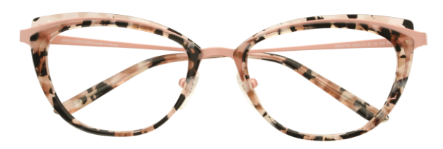 lafont brigitte made in france chic unique elegant fashion designer eyewear glasses stainless steel acetate plastic combination frame ladies women female cat eye marble grey pink crystal creme brow line soft front
