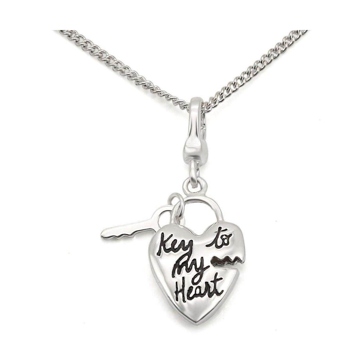 Women's Jewelry - Chain Pendants Chain Necklace Pendant LOS430 - Silver 925 Sterling Silver Chain Pendant with No Stone