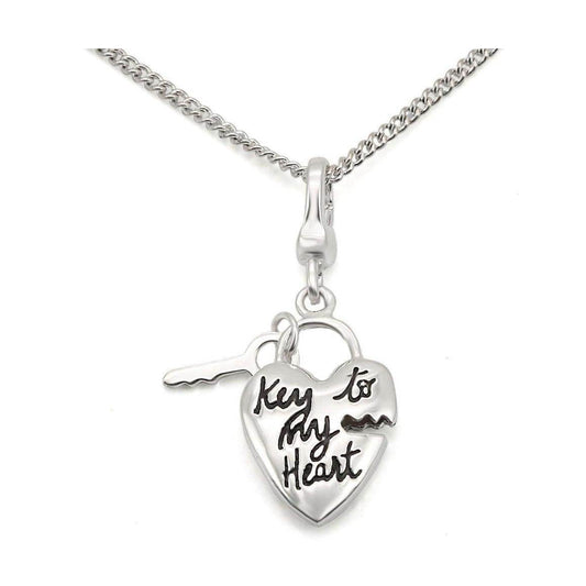 Women's Jewelry - Chain Pendants Chain Necklace Pendant LOS430 - Silver 925 Sterling Silver Chain Pendant with No Stone