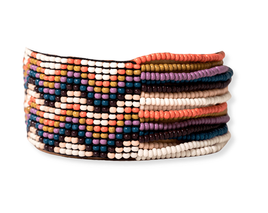 Charlie Wavy Half Woven Bracelet-Amsterdam