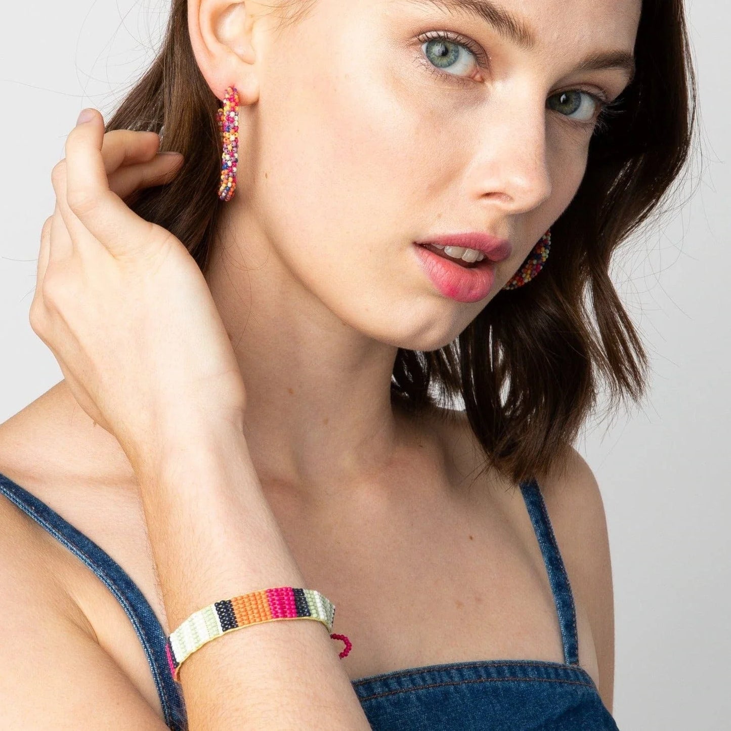 Confetti Small Hoop Earrings