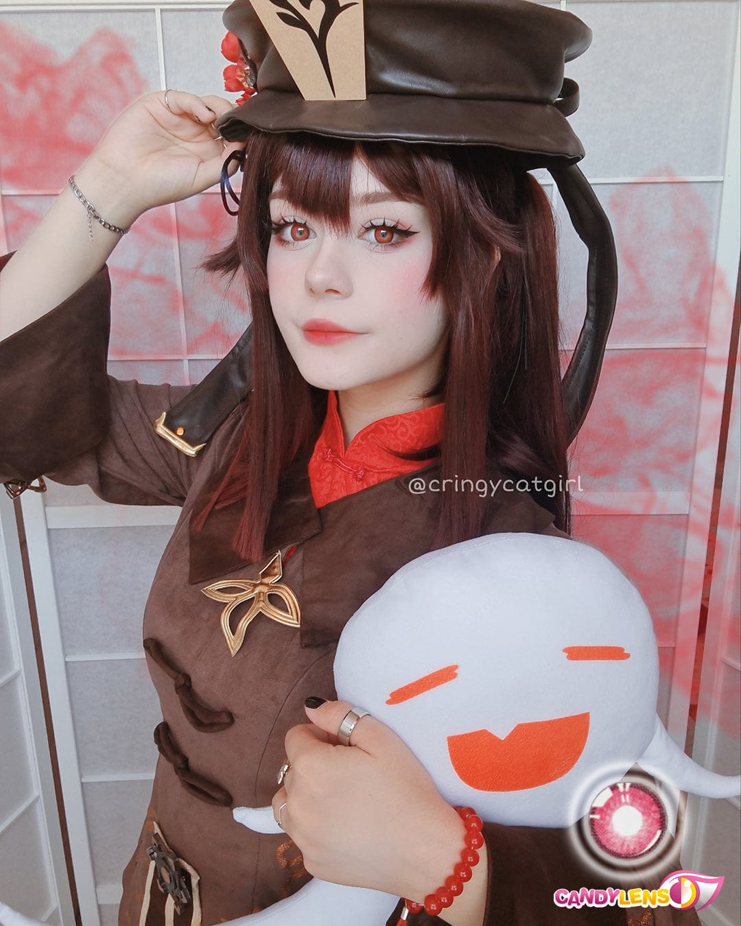 Sick Mary Vampire Red Cosplay Contacts