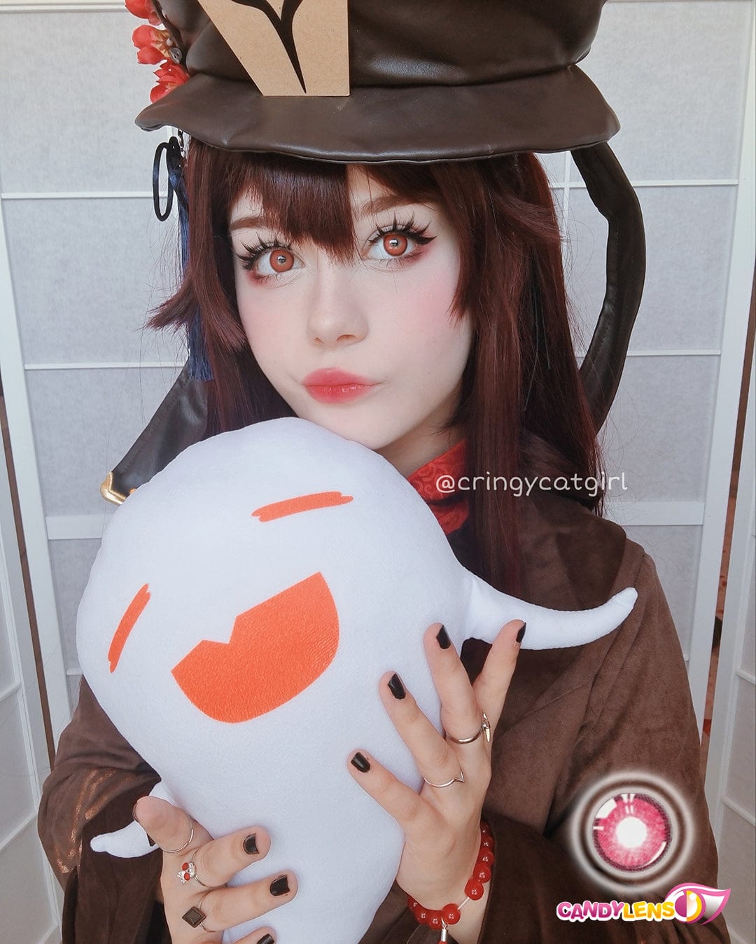 Sick Mary Vampire Red Cosplay Contacts