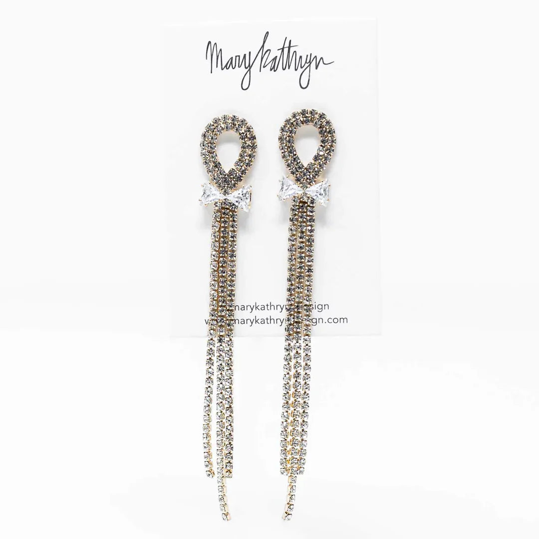 Mary Kathryn Dixie Dainty Bow Earrings