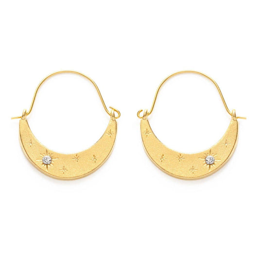Amano Studio Starlight Crescent Earrings