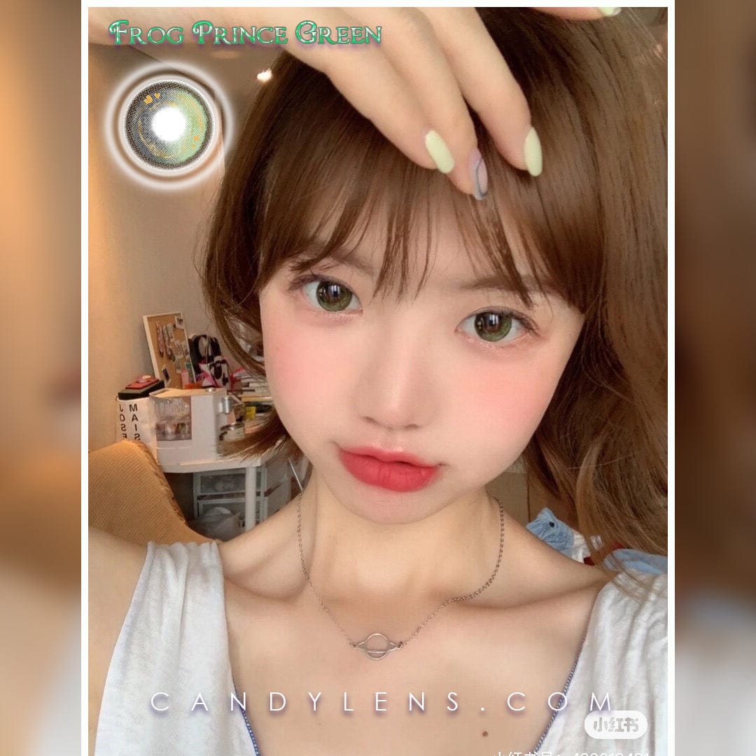 Frog Prince Green Contacts