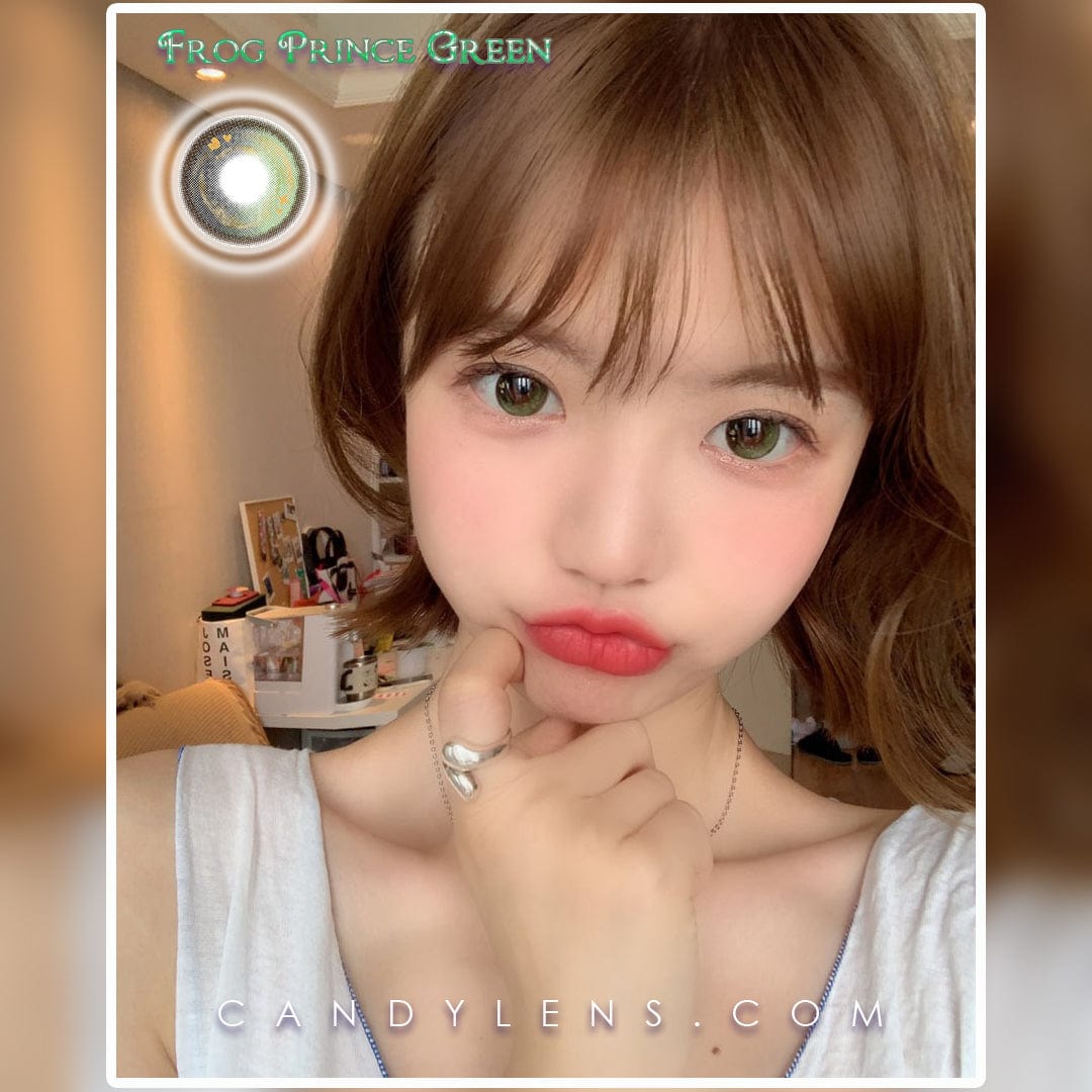 Frog Prince Green Contacts