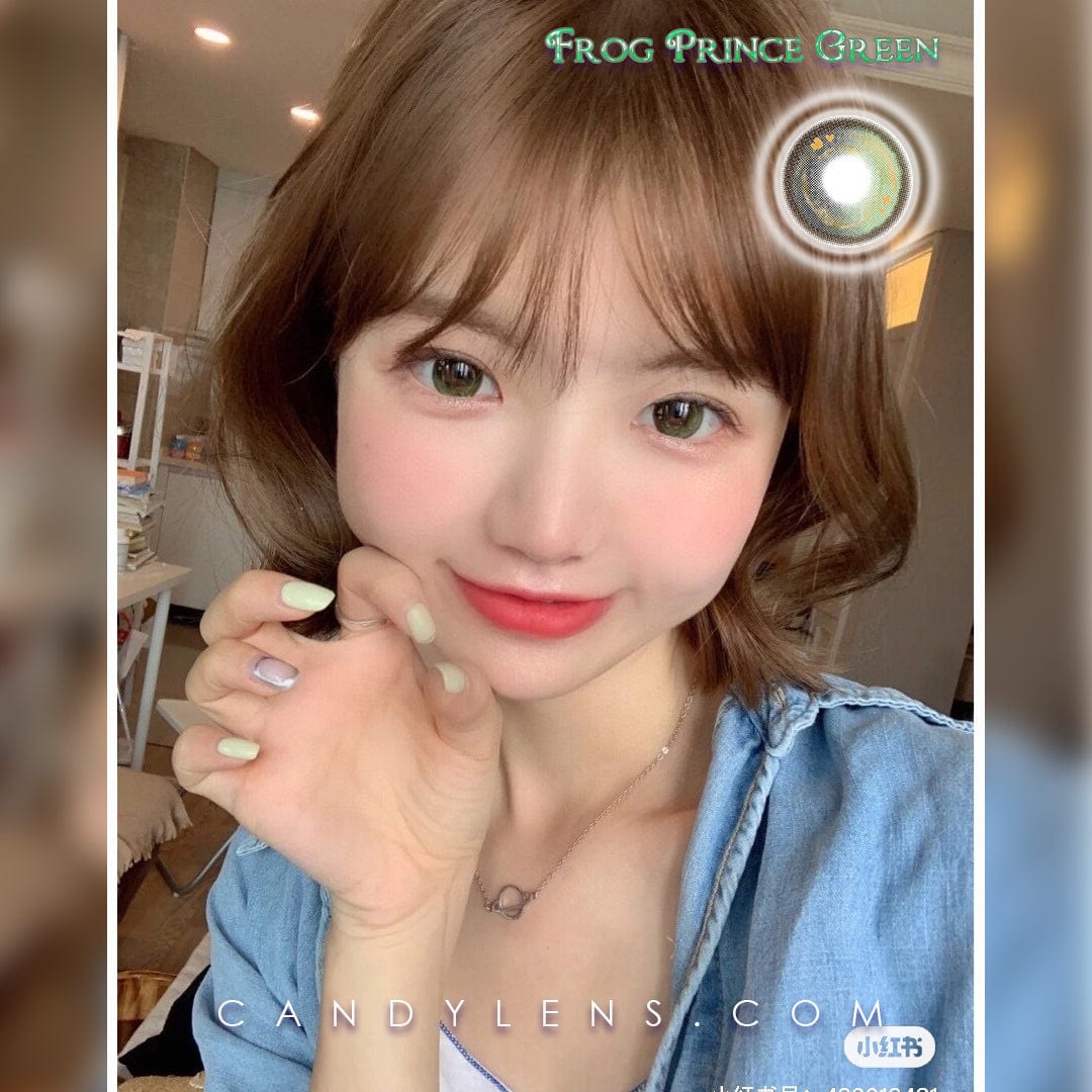 Frog Prince Green Contacts