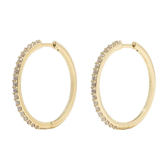 Five and Two Goldie Hoops