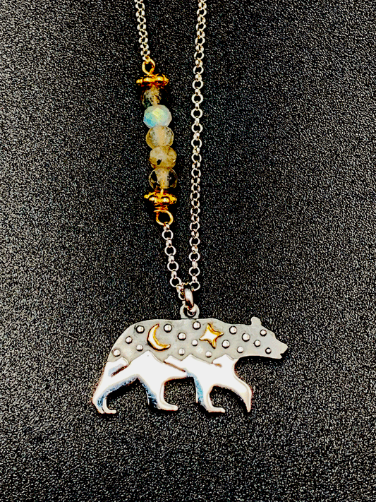 Celestial Bear Pendant
