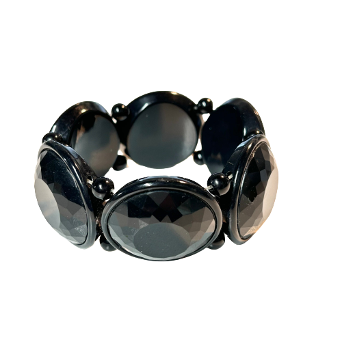 Vintage Black Stretch Bracelet