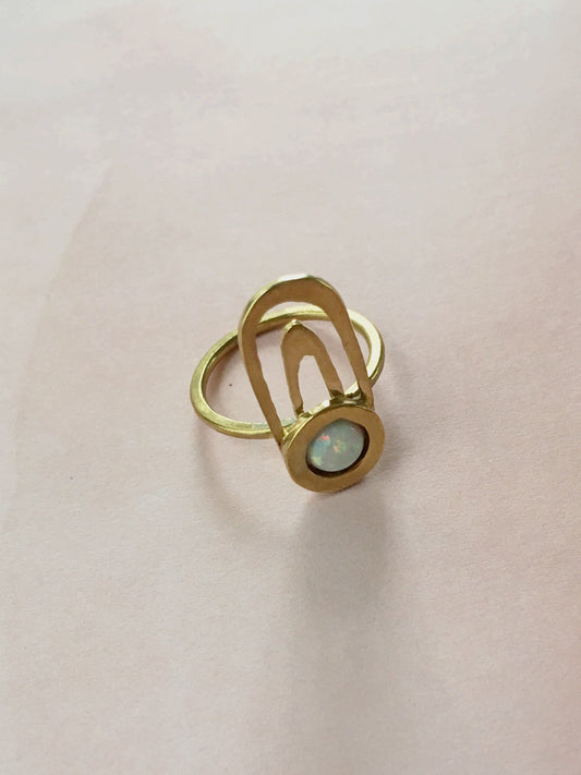 Opal Arches Ring