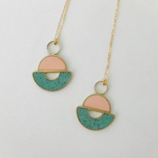 Clouds and Ladders Cairn Necklace