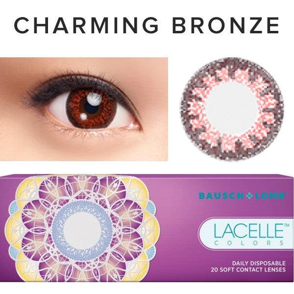 Bausch & Lomb Lacelle Colors Charming Bronze (30pk)