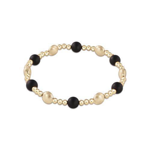 Honesty Sincerity Gold 6mm Bracelet