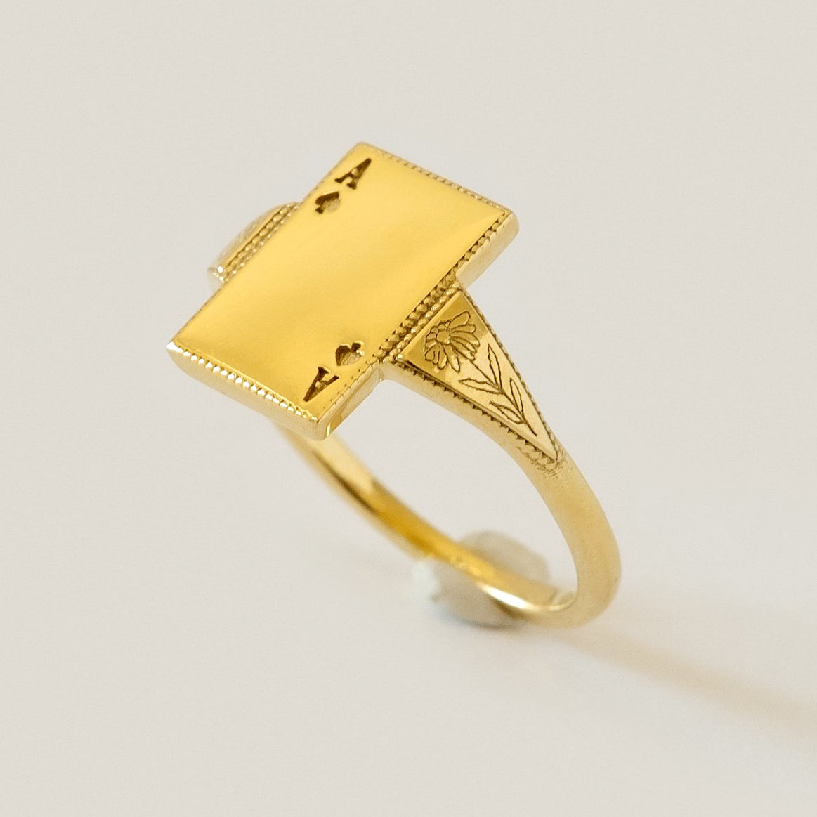 Ace of Spades Ring